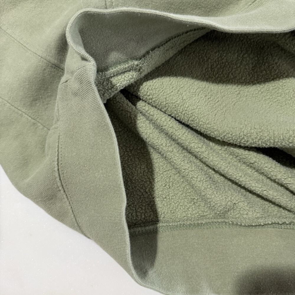 Nike Club Men's S Fleece Hoodie Sweatshirt Logo Pullover Olive Green Activewear - Picture 7 of 9